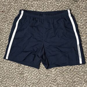 Abercrombie & Fitch Men's Dark Blue Athletic Shorts